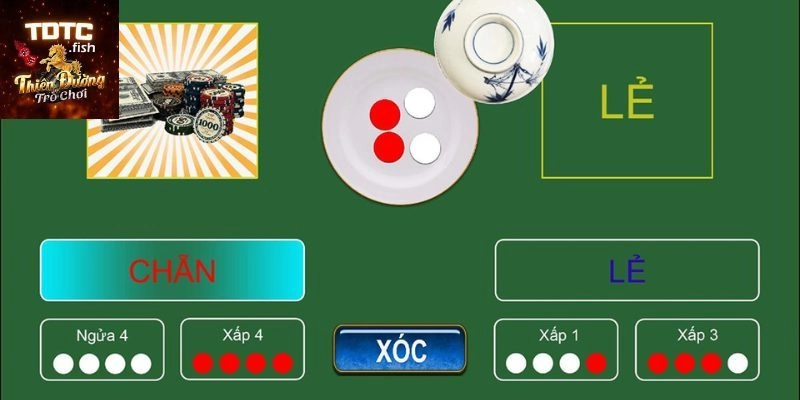 Thủ thuật đặt cược xóc đĩa